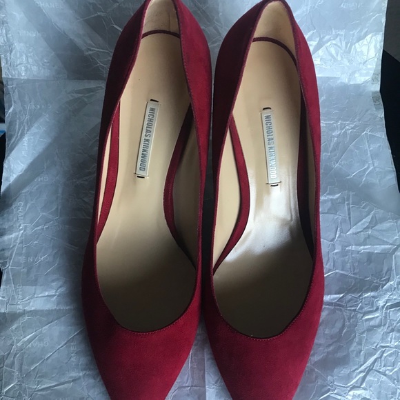 NICHOLAS KIRKWOOD SUEDE PUMP - Picture 9 of 11